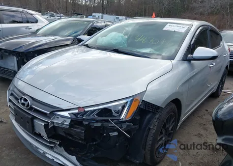 2019 Hyundai Elantra Sel из США, поврежденный, VIN 5NPD84LF6KH437332